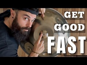 BEST THREE Handpan Techniques | Tutorial