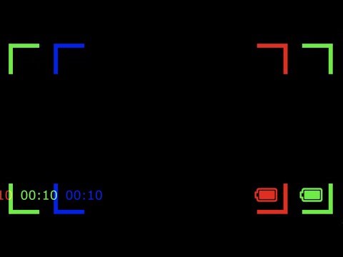 Flickering / Glitching Security Camera Overlay Effect - FREE CCTV STOCK FOOTAGE - 2022