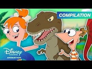 Phineas and Ferb Summer Full Episodes Compilation! 🎨🎬 | Arts & Culture | Disney Channel