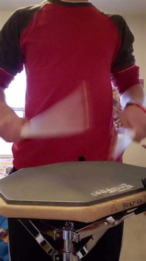 triplet accent progression, full speed 12/3/2019 #drumming #beats #technique