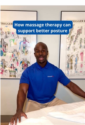 Working on your posture this year? Neck and shoulder tension often come with it. 💆 Massage therapy can help support posture by easing tight muscles and improving how your body moves. 👉 Book a massage therapy session to get started (link in bio). #Massage #MassageTherapy #Posture #PostureCorrection #NewYearGoals