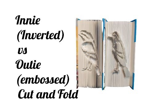 Innie vs outie Cut and Fold Book Folding Techniques