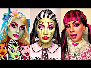 Monster High Makeup Compilation I TikTok 2023