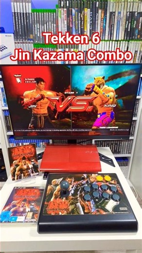 PS3 Tekken 6 Jin Kazama Combo 🕹