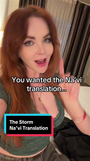Na’vi Translation of The Storm - Full Lyrics Revealed!