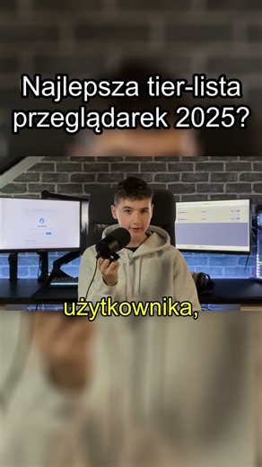 Najlepsza Tierlista Przeglądarek? #przeglądarka #tierlista #shorts