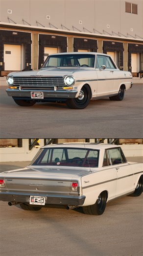 The backbone of this stunning '63 Nova? Our '62-'67 SPEC chassis. Engineered with precision and packed with features like RS exclusive Laser Rails, SPEC IFS, and coilover shocks by @fox, this chassis is built for unmatched performance and handling. 💪 It’s a true bolt-on solution with power rack & pinion steering, room for 3" exhaust, and compatibility with LS, LT, and SBC engines. Pair it with a @wegnerautomotive 376 LS3, 2.9L @whipplesuperchargers, and @forgeline OE1 wheels, and you’ve got a m