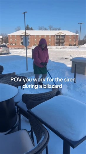 Working as a Barista During a Blizzard: A Unique POV