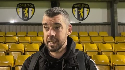 Simon Humphries from the BBC caught up with manager Richard Duffy after today’s 3-2 defeat at home to Lower Breck. | Congleton Town