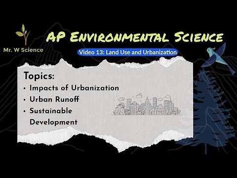 Video 13: Land Use and Urbanization (APES Unit 5 - Land and Water Use)