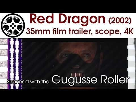 Red Dragon (2002) 35mm film trailer, scope 4K