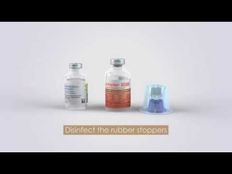 How to reconstitute PCC (Prothrombin Complex Concentrate)