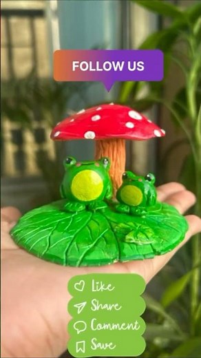 Cute Frogs DIY With Clay- Easy Tutorial Part 2