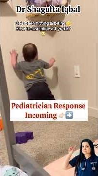 1 Year Old Ko Discipline Kaise Karein? ❌ Punishment vs Parenting Truth #parenting #shorts #toddlers