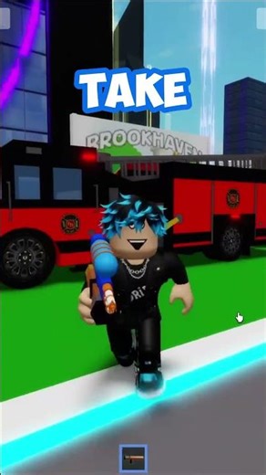 How to get a Water Gun in Brookhaven! 😱💦 #shorts