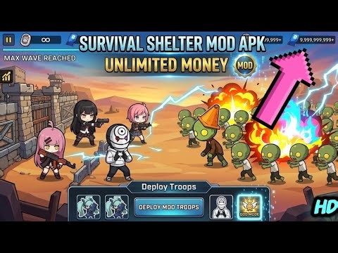 Survival Shelter Mod Apk Unlimited Money Free Shopping No Ads Terbaru 2026
