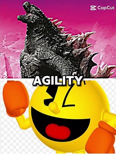 pac man vs godzilla