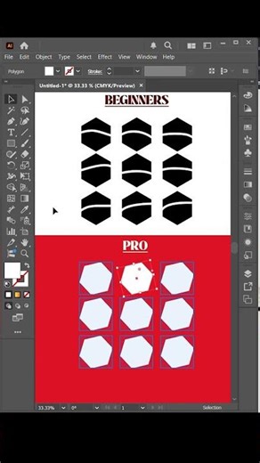 Adobe illustrator 2026 ✨ | Beginners Vs Expert Graphic Design Tutorial ✨ tips and tricks 2026