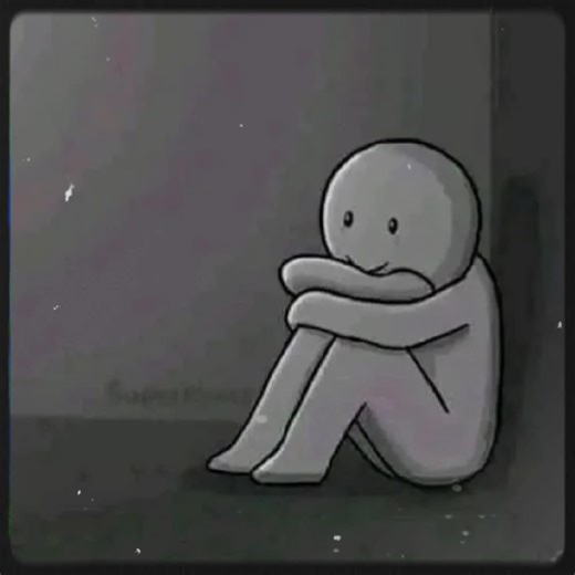 Sad Cartoon Edits with Lyrics and Images