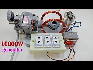How to make free energy generator 220v AC use 2100v capacitor infinity coil to power your home
