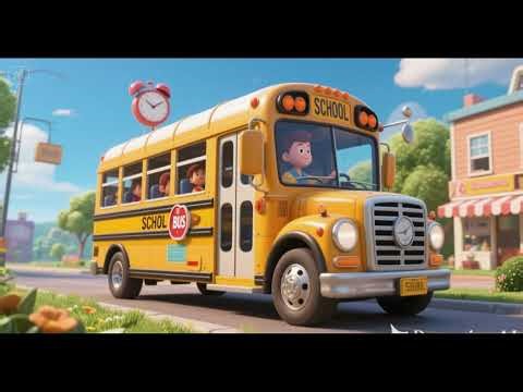 The Time-Traveling School Bus! | Nursery Rhymes & Kids Songs