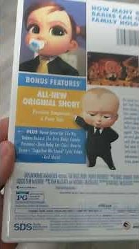 the boss baby 2/abominable dvd overview