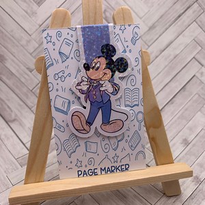 Mickey Mouse 50th Bookmark, Magnetic Bookmark, Planner Reading Accessory, Birthday Gift, Cute Bookmark, Cute Gift, Disney Bookmark - Etsy