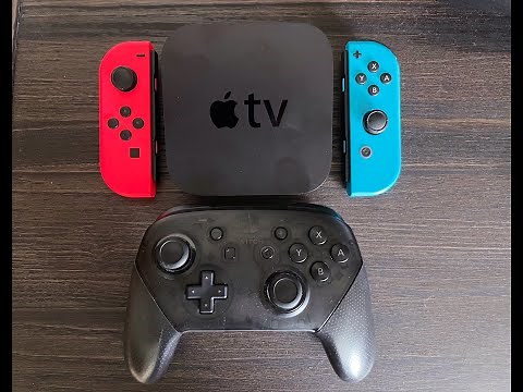 Connect Nintendo Switch Controllers to your Apple TV