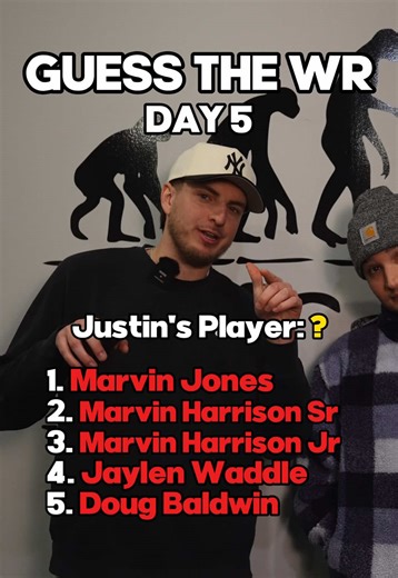 Guessing a Random NFL Wide Receiver Challenge Day 5