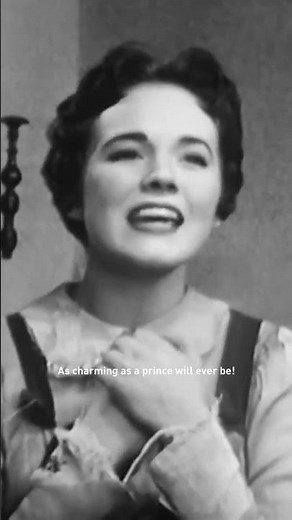 Julie Andrews Making Her TV Musical Debut in Rodgers & Hammerstein' Cinderella (1957)