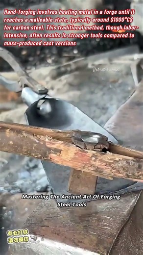 Mastering The Ancient Art Of Forging Steel Tools