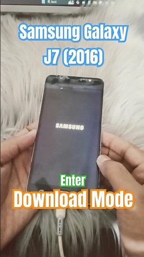 Samsung Galaxy J7 (2016) - Enter Download Mode #samsung #shorts