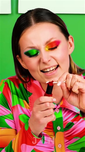 😲 Edible Lipstick Prank! | DIY Fun Challenge #shorts