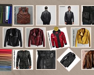 Customizable Men's Punk Biker Leather Jacket - Gothic Motorcycle Style With Skull Details for Autumn Winter - Etsy