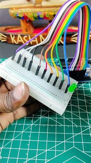 Led Chaser How To Make | Using Arduino | #youtubeshorts #viral #shorts