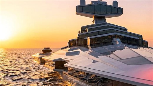 Smart nerds create Star Wars-themed yacht inspired by Darth Vader's destroyer ship