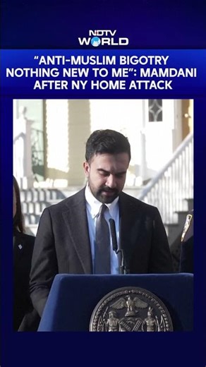 Zohran Mamdani | Explosive Devices Thrown Outside Mamdani's NY Home During Anti-Muslim Protest