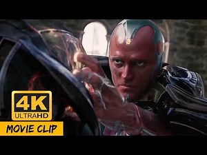 Vision All Fight Scenes - 4K Ultra HD