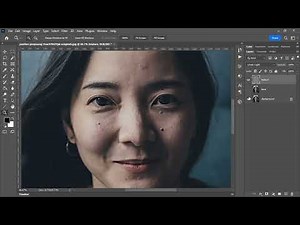 Using Apply Image in Photoshop for Frequency Separation and Skin Retouching