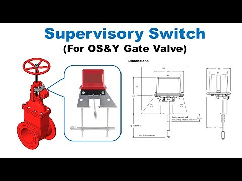 Create Supervisory Switch Revit Family for OS&Y Gate Valve