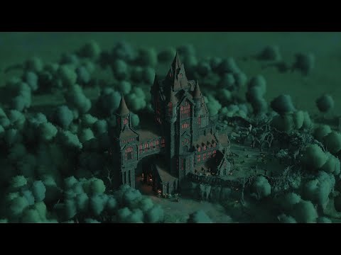Gothic Vampire Castle Build | Tiny Glade | Relaxing Longplay