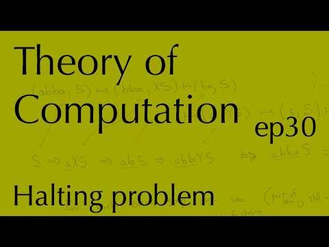 Computation ep30: The Halting Problem (Apr 24, 2026)