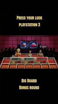 Hitting the Big Board On Press Your Luck (PS3)