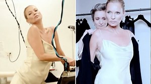 Kate Moss stuns in BTS look at Calvin Klein Fall 2025 show