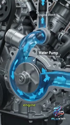 How does a water pump works