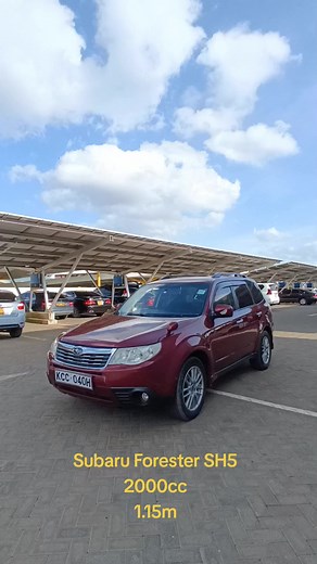 🚙Subaru Forester 🚗SH5 ⛽2000cc Non turbo 🕹️Automatic transmission 📅Yom 2008 ✔️Power seats ✔️17' Rims ✔️Clean Cloth Interior ✔️Serviced buy and drive 💰1.15m ☎️0728 138 653 #kenyacarsforsale ##VehicleSales #buy #Sales #Subaru #carsaleskenya #subaruforester #tiktokkenya #CarsKenya #CarSales #forester