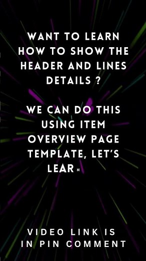 How to use item overview redwood page template in Oracle Visual Builder, master details page in VBCS