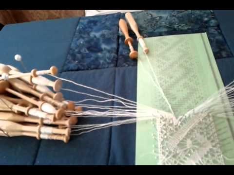 Bobbin lace demonstration