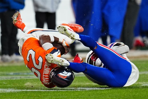 NFL again faces questions about the definition of a catch after disputed pick in Bills-Broncos game