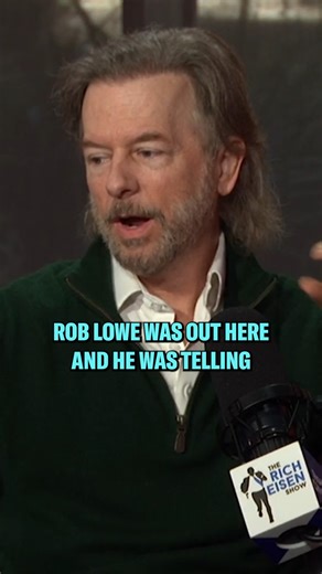 David Spade dropped by today and gave his version of events of a story Rob Lowe told in his last appearance of how David and Chris Farley literally fought over him on the set of “Tommy Boy” Hilarious all around. Check out David’s new comedy special ‘David Spade: Dandelion’ available for streaming NOW on Prime Video | The Rich Eisen Show